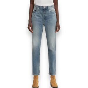 Everlane The 90s Cheeky Jean Women's 28 Blue Organic Cotton Straight Leg Jeans